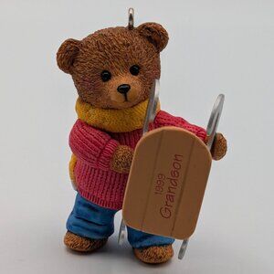 Hallmark Keepsake Grandson 1999, Vintage Christmas Ornament